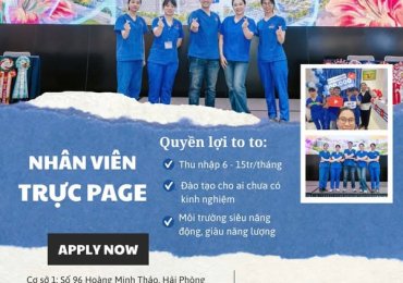 TUYỂN DỤNG NHÂN VIÊN VĂN PHÒNG Bệnh viện thú y EraVet cần tuyển dụng nhân sự văn phòng trả lời tin nhắn của khách hàng trên các nền tảng MXH