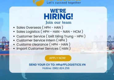 CÔNG TY F&F LOGISTICS CẦN TUYỂN GẤP
